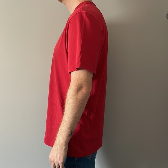 ๐๏ธโโ๏ธ Men's  Nike Red Gym T-Shirt - Size XXL ๐๏ธโโ๏ธ - Picture 2 of 8